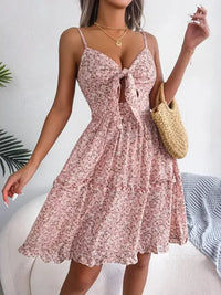 Frill Ditsy Floral Spaghetti Strap Mini Dress - Update AvenueEffortless Elegance: DressesTrendsi10010066344185110010066344185146eff807 - 4d22 - 44ee - b3e1 - 7d9ff57cbaf6 - MaxBlush Pink