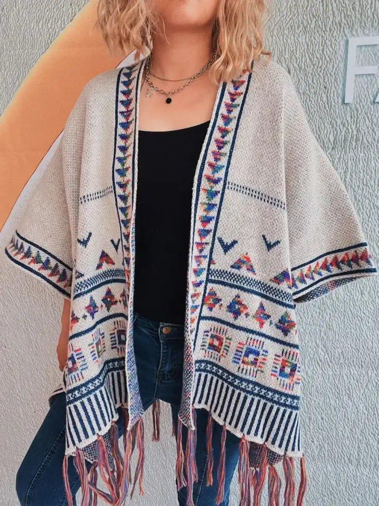 Fringe Open Front Cardigan - Update AvenueBoho VibesTrendsi1001009103617951001009103617956a18afb2 - 3464 - 49b7 - adfe - f9087033e607 - MaxApricot
