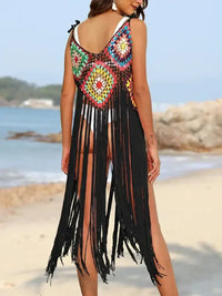 Fringe Spaghetti Strap Cover - Up - Update AvenueTrendsi1001005921644401001005921644402aa48719 - 4887 - 4e93 - 9902 - d6a157df2407 - MaxBlack