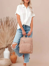 Full Size Button Up Short Sleeve Shirt Plus Size - Update AvenueTrendsi100100824296307100100824296307ef2b75ef0dd9462fbd19ac27ded1dca3 - Max - OriginWhite