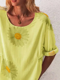 Full Size Flower Round Neck Half Sleeve T-Shirt Plus Size - Update AvenueT-ShirtsTrendsi10010063402068010010063402068006625347 - 3d81 - 4d8b - 8717 - 20cf73a73765 - Max - OriginNeon Yellow