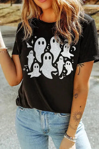 Full Size Ghost Round Neck Short Sleeve T-Shirt - Update AvenueHalloweenTrendsi10010080192159310010080192159378734a15 - 9a95 - 476e - 8d72 - ba9cb85361b8 - MaxBlack