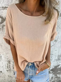 Full Size Loose Fit Short Sleeve T-Shirt Plus Size - Update AvenueT-ShirtsTrendsi1001004473413131001004473413138478c808 - e012 - 42bd - aaf7 - 958574d2b786 - Max - OriginTan