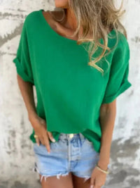 Full Size Loose Fit Short Sleeve T-Shirt Plus Size - Update AvenueT-ShirtsTrendsi100100447347521100100447347521c2f96dde - a74c - 4d22 - 8fe0 - 7dbe4a07af89 - Max - OriginGreen
