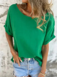 Full Size Round Neck Short Sleeve T-Shirt Plus Size - Update AvenueT-ShirtsTrendsi10010045698786510010045698786526b8c51e - b819 - 49f9 - a36a - 36d13bf88471 - Max - OriginGreen