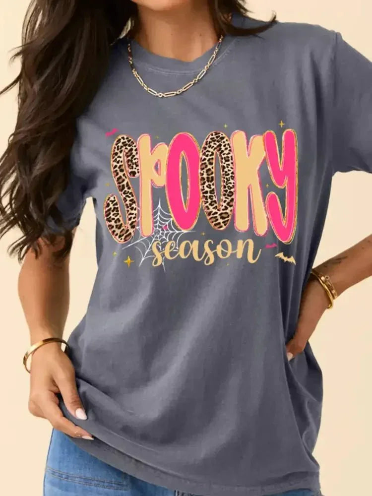 Full Size Spooky Season Halloween Graphic T-Shirt Plus Size - Update AvenueHalloweenTrendsi10010025054493310010025054493362a0c92d1a22467798d4e5b4c7b40cc8 - Max - OriginDark Gray
