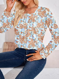 Full Size Square Neck Long Sleeve Blouse - Update AvenueTrendsi1001015201048941001015201048948ebdeae6b78b45488af0913a34af0310 - MaxMocha