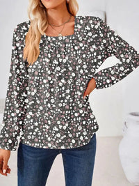 Full Size Square Neck Long Sleeve Blouse - Update AvenueTrendsi100101520108868100101520108868699571bfb8424d8188be6d58d14e13be - MaxBlack