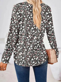 Full Size Square Neck Long Sleeve Blouse - Update AvenueTrendsi10010152010886810010152010886885127ef85d0445cebd233a260f5d7587 - MaxBlack