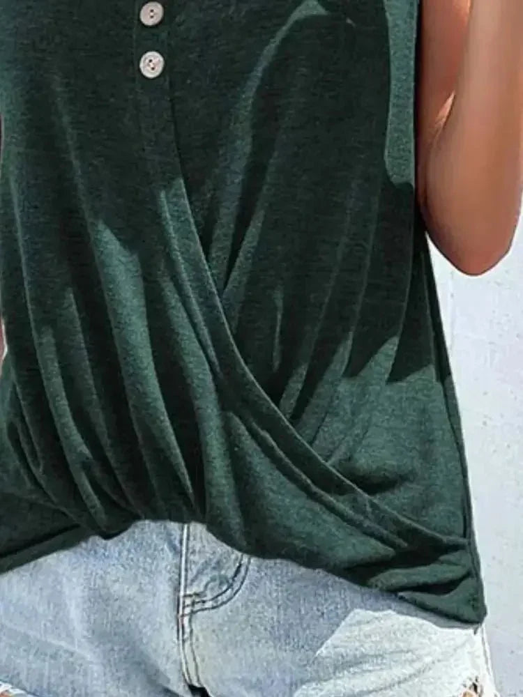 Full Size Twisted Hem Button Detail Tank Plus Size - Update AvenueTanks & CamisTrendsi1001006319893261001006319893265d341d00 - 24b4 - 4340 - 8cc4 - d8cbbfb522d1 - Max - OriginGreen