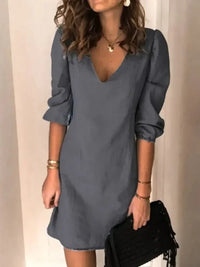 Full Size V - Neck Half Sleeve Dress - Update AvenueDenim Dresses & SkirtsTrendsi1001006371554451001006371554455468c497 - c00c - 4d7d - 84cf - 738306db2886 - MaxDark Gray