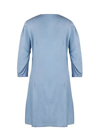 Full Size V - Neck Half Sleeve Dress - Update AvenueDenim Dresses & SkirtsTrendsi100100637156807100100637156807f54f1e5e - f7fb - 4e1b - 926d - 12fe330d7049 - MaxLight Blue