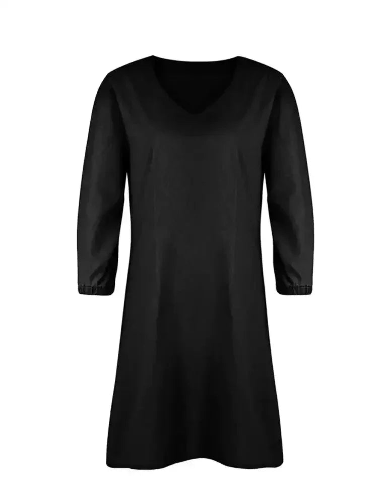 Full Size V - Neck Half Sleeve Dress - Update AvenueDenim Dresses & SkirtsTrendsi10010063715756310010063715756318c80129 - 9bb0 - 4ff4 - 8f91 - ab5b1157c17a - MaxBlack