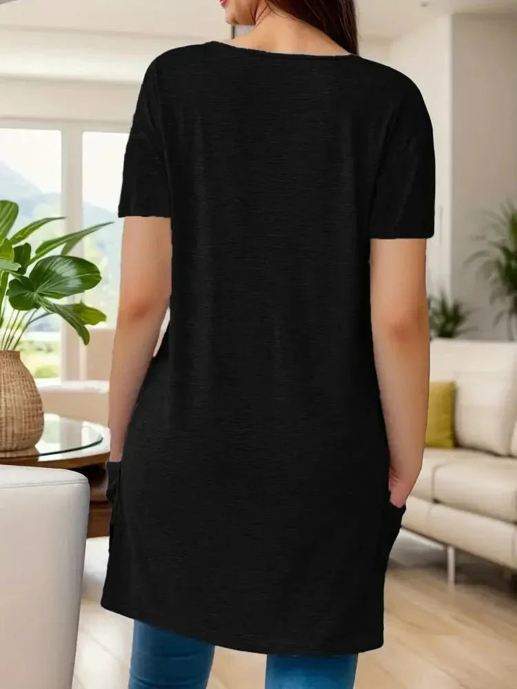 Full Size V - Neck Pocket Front Asymmetric Hem T-Shirt Plus Size - Update AvenueT-ShirtsTrendsi100100617246176100100617246176033b0eac623249e298ea83ded22a4afc - Max - OriginBlue