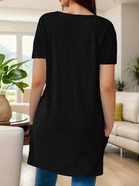 Full Size V - Neck Pocket Front Asymmetric Hem T-Shirt Plus Size - Update AvenueT-ShirtsTrendsi100100617246176100100617246176033b0eac623249e298ea83ded22a4afc - Max - OriginBlue