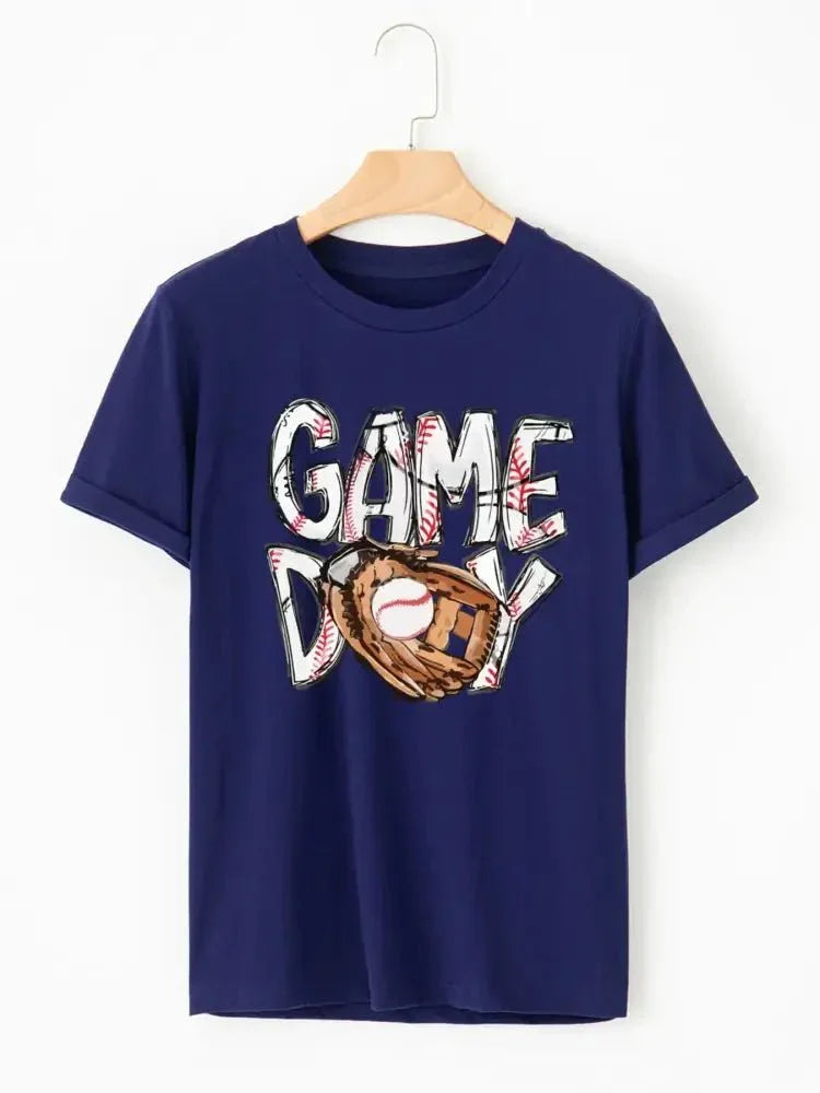 GAME DAY Graphic Short Sleeve T Shirt - Update AvenueT-ShirtsTrendsi100100380874537100100380874537f0113a121ed249cfb0c00d8ebc0bd19d - Max - OriginBlue