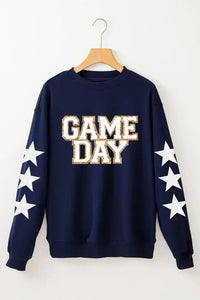 GAME DAY Star Round Neck Long Sleeve Sweatshirt - Update AvenueHonor the Stars and StripesTrendsi100100537631000100100537631000a4c5ffab - 495c - 4db3 - 90b8 - 18f2c349bfef - MaxNavy