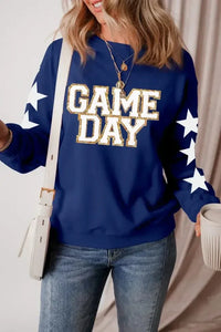 GAME DAY Star Round Neck Long Sleeve Sweatshirt - Update AvenueHonor the Stars and StripesTrendsi1001005376310001001005376310000ca335b8 - 2f05 - 4d86 - bb6c - 673616b623ba - MaxNavy