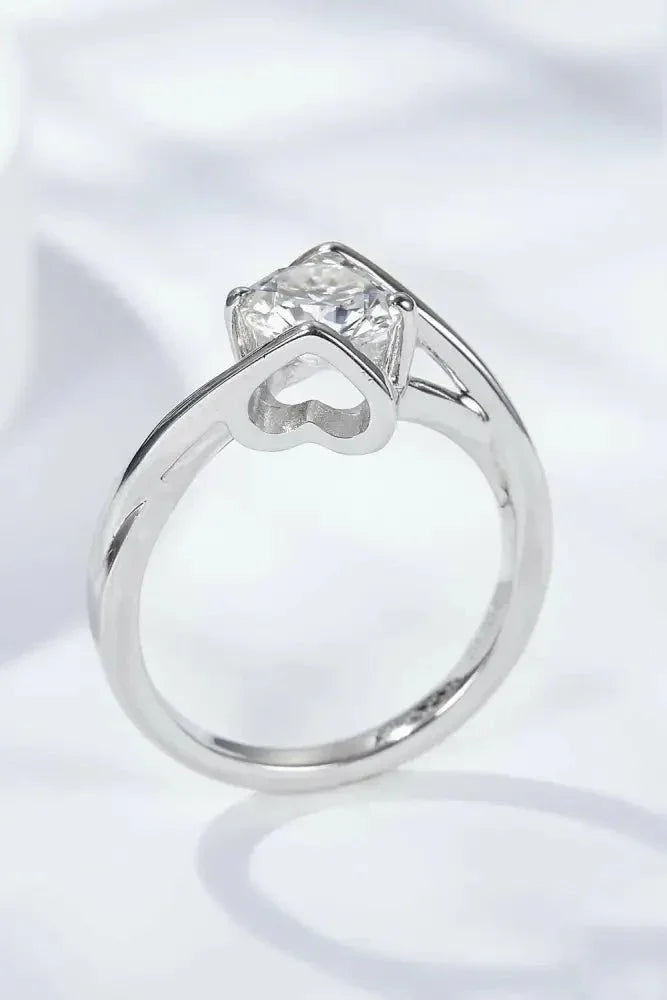 Get What You Need 1 Carat Moissanite Ring - Update AvenueRingTrendsi101300492200415101300492200415Get What You Need 1 Carat Moissanite RingSilver