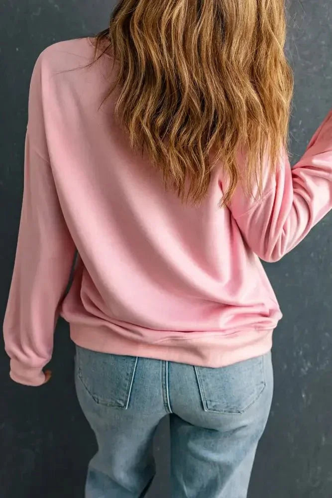Ghost & Bow Round Neck Long Sleeve Sweatshirt - Update AvenueHalloweenTrendsi100100014291405100100014291405cb9eff7b - b779 - 442f - 9e5d - ddb0600ed9fc - MaxBlush Pink