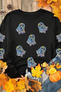 Ghost Round Neck Long Sleeve Sweatshirt - Update AvenueHalloweenTrendsi1001004838912881001004838912887f029e69 - 40b1 - 45e1 - 9472 - 21744d17d5e4 - MaxBlack