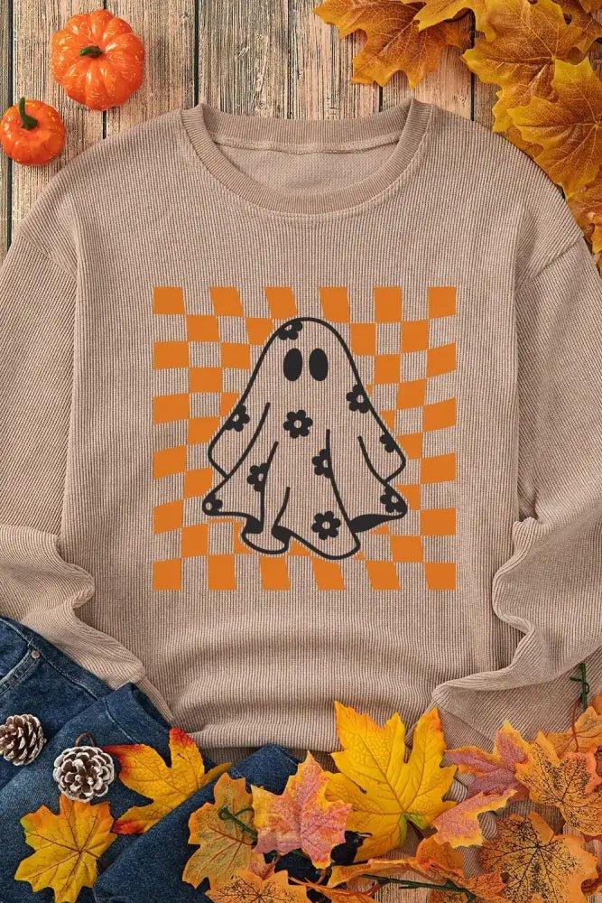 Ghost Round Neck Long Sleeve Sweatshirt - Update AvenueHalloweenTrendsi1001009694411841001009694411840c594fa1 - a333 - 4d62 - b6cb - c1036d7b7188 - MaxMocha