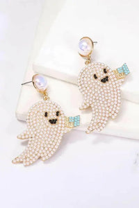 Ghost Shape Synthetic Pearl Dangle Earrings - Update AvenueHalloweenTrendsi1013008219892981013008219892988724601b68324c2a93299ff5959c7540 - MaxWhite