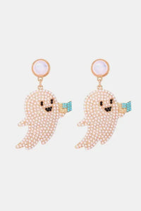 Ghost Shape Synthetic Pearl Dangle Earrings - Update AvenueHalloweenTrendsi101300821989298101300821989298e4ee20ad61614ec498b172e3ae6f8030 - MaxWhite