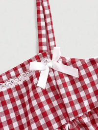 Gingham Check Peplum Cami Top - Update AvenueTrendsi1001004307549661001004307549669c1fcb73 - 622f - 4ff6 - bf31 - a0365e84dbe8 - Max - OriginRed Plaid