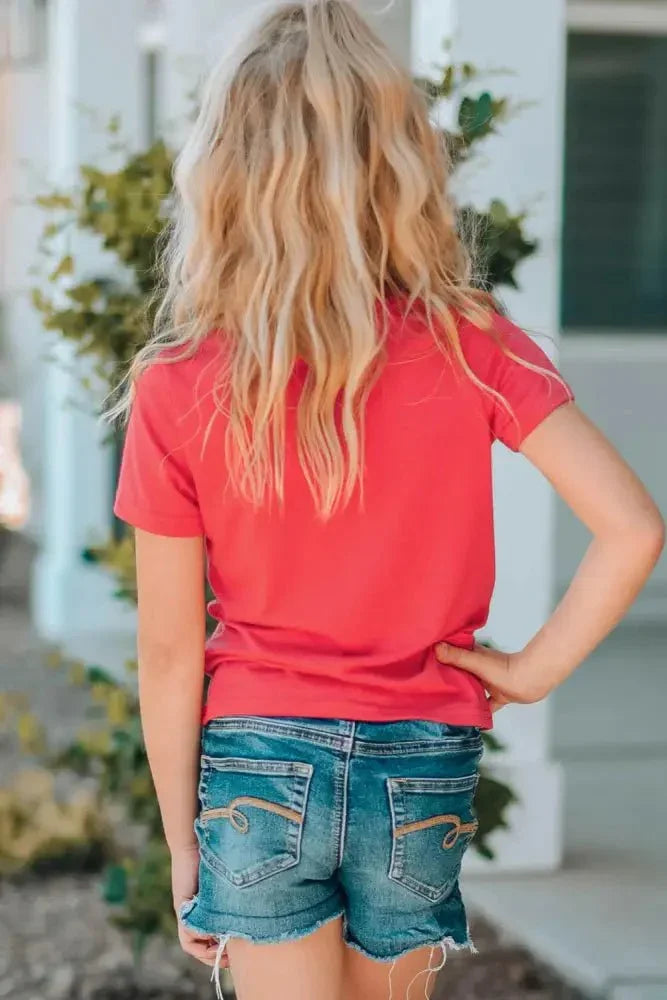 Girls Letter Graphic Short Sleeve T-Shirt - Update AvenueKidsTrendsi10090039275687310090039275687364e34d62f4a84b7c8804152806ad7ae4 - MaxSalmon
