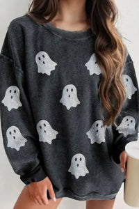 Glitter Ghost Round Neck Long Sleeve Sweatshirt - Update AvenueHalloweenTrendsi100100585781185100100585781185c6d0cfe2 - 8b44 - 4009 - b6f5 - 9b3250f7f839 - MaxBlack