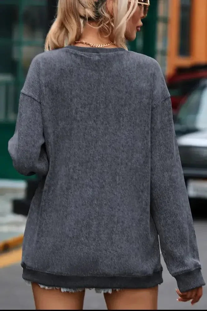 Glitter Ghost Round Neck Long Sleeve Sweatshirt - Update AvenueHalloweenTrendsi100100585781260100100585781260b8ef912f - 5698 - 495e - b703 - cf6bfa51abbc - MaxDark Gray