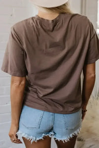 Graphic Crew Neck Western Short Sleeve Tee - Update AvenueT-ShirtsTrendsi1001007997992751001007997992756d3d3a64 - 5da1 - 4fd3 - bd19 - 076cb4e09517 - Max - OriginTaupe