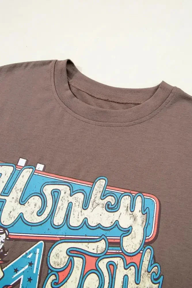 Graphic Crew Neck Western Short Sleeve Tee - Update AvenueT-ShirtsTrendsi10010079979927510010079979927521944d79 - 6d98 - 4348 - 99b8 - ca96895cd959 - Max - OriginTaupe