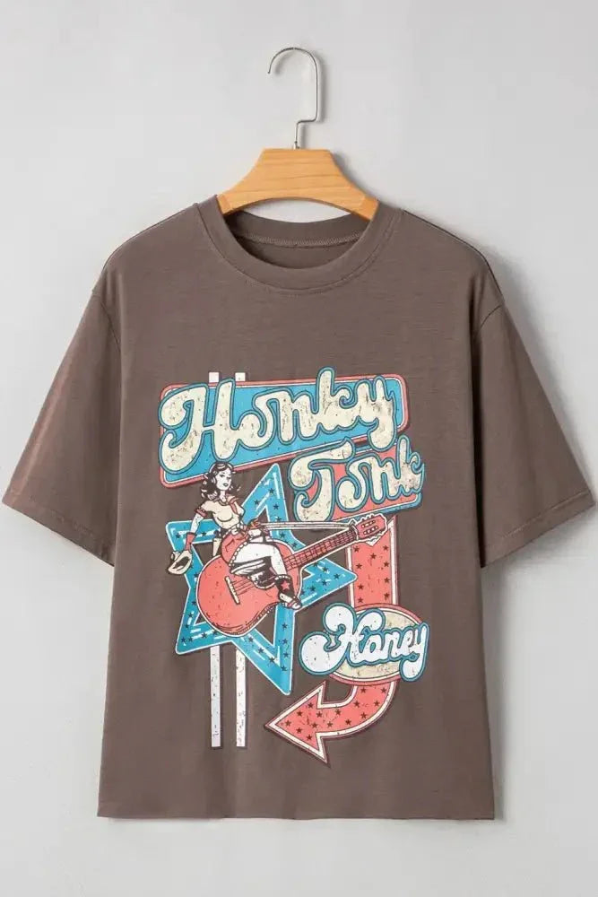 Graphic Crew Neck Western Short Sleeve Tee - Update AvenueT-ShirtsTrendsi10010079979927510010079979927511f593ac - b4d8 - 4d13 - 8b46 - 7d39aaec5de6 - Max - OriginTaupe