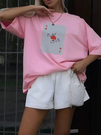 Graphic Round Neck Half Sleeve T-Shirt - Update AvenueT-ShirtsTrendsi100100652354213100100652354213bf545381 - 4ebf - 4ee0 - 97c7 - bf2050eeaa6c - Max - OriginPink