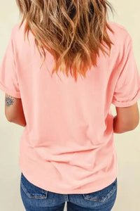 Graphic Round Neck Short Sleeve T-Shirt - Update AvenueT-ShirtsTrendsi100100112512965100100112512965a15bc1b4 - bf62 - 4b01 - b167 - cfca991bba88 - Max - OriginWatermelon pink