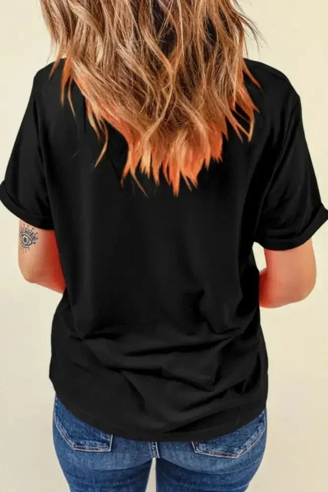 Graphic Round Neck Short Sleeve T-Shirt - Update AvenueT-ShirtsTrendsi100100294741850100100294741850ebec2e94 - 881c - 4395 - 846c - 9a899655a585 - Max - OriginBlack