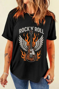 Graphic Round Neck Short Sleeve T-Shirt - Update AvenueT-ShirtsTrendsi10010029474185010010029474185019ed0140 - 20a5 - 4336 - 9f49 - 4fc975c0fd08 - Max - OriginBlack