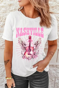 Graphic Round Neck Short Sleeve T-Shirt - Update AvenueT-ShirtsTrendsi10010052793162410010052793162424278cd7 - e00f - 466b - 9728 - 74adc34c6a9c - Max - OriginWhite