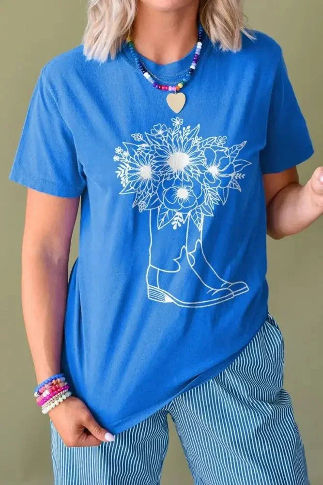Graphic Round Neck Short Sleeve T-Shirt - Update AvenueT-ShirtsTrendsi100100838681366100100838681366d0382b6b - 9f49 - 4547 - 8b6c - 869efaeb7475 - Max - OriginBlue