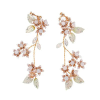 H5110 bridal earrings Europe and the United States fashion cross - border explosion zircon handmade jewelry earrings tassel earrings headwear - Update AvenueUpdate Avenues211875900435003H5110 bridal earrings Europe and the United States fashion cross - border explosion zircon handmade jewelry earrings tassel earrings headwear - Update AvenuesH5111 KC Gold Earrings
