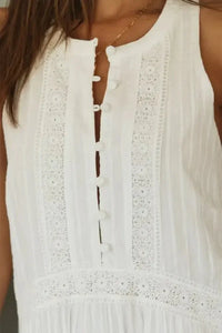Half Button Sleeveless Mini Dress - Update AvenueTrendsi100100731251433100100731251433c857cf07 - efd5 - 4bb9 - 8cd5 - 195786198452 - MaxWhite