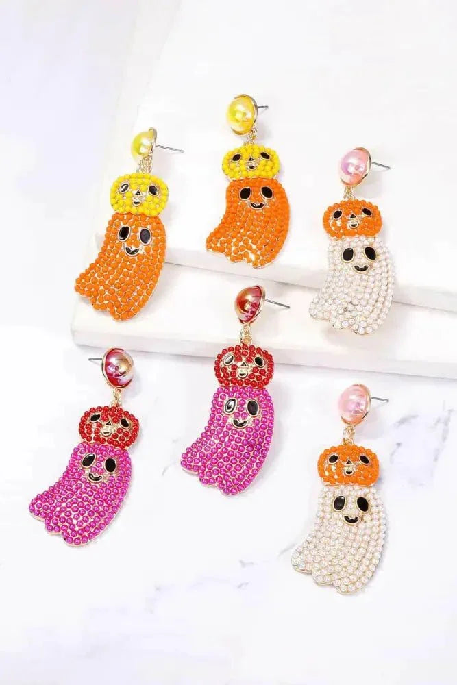 Halloween Ghost Shape Dangle Earrings - Update AvenueHalloweenTrendsi1013008825912221013008825912229102116679f1474b819958ac63f9410d - MaxCaramel