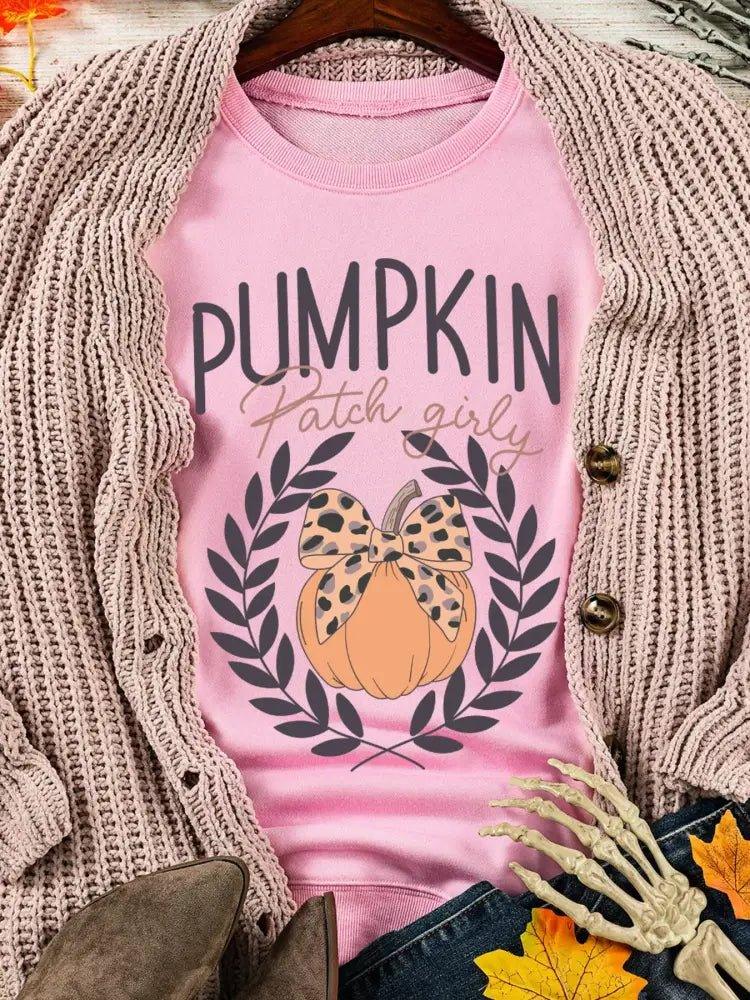 Halloween Leopard Bowknot Pumpkin Graphic Sweatshirt - Update AvenueHalloweenTrendsi100100495269466100100495269466a1e5a2cd958747dea964570d0806d004 - Max - OriginDusty Pink