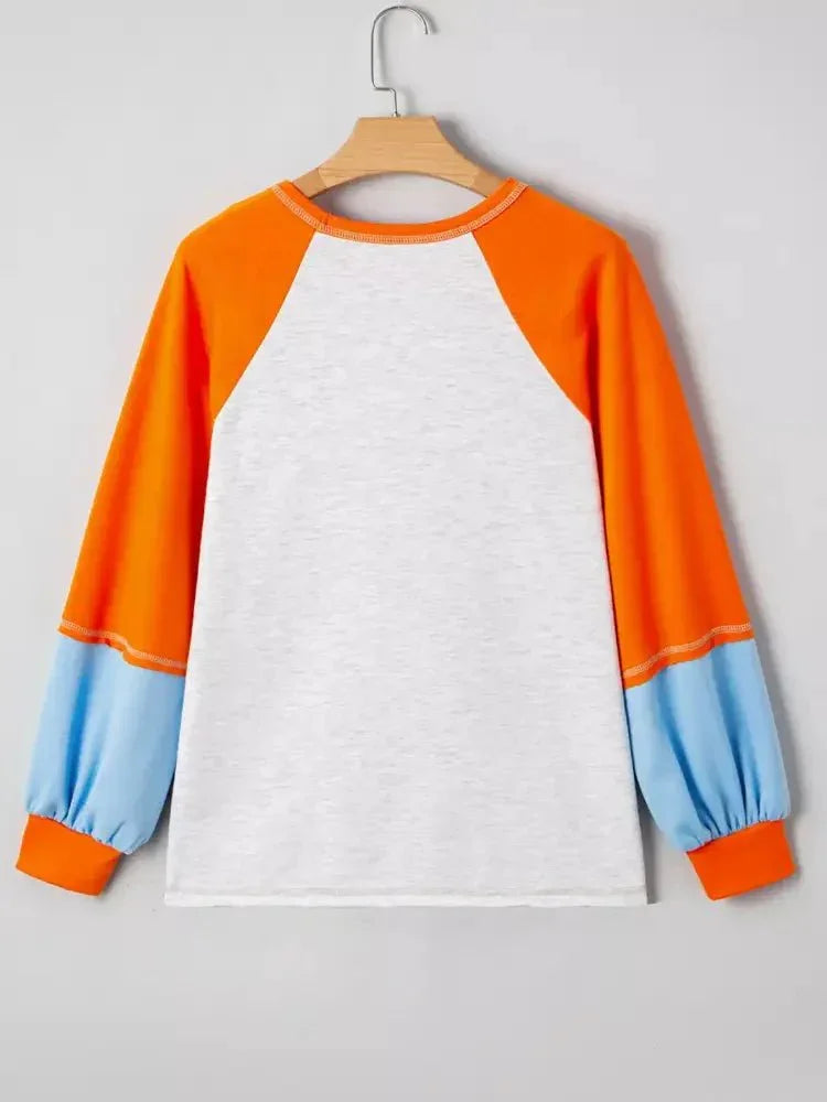 Halloween Pumpkin Print Long Sleeve T-Shirt - Update AvenueHalloweenTrendsi100100905543720100100905543720c6d83136307a4d43a3d15a4e59ed4ee3 - Max - OriginLight Gray