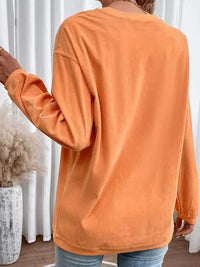 Halloween Sequined Pumpkin Ribbed Round Neck Sweatshirt - Update AvenueHalloweenTrendsi100100712885386100100712885386cba5dad2 - 1c26 - 442c - 8cfd - 4a51a3fab685 - Max - OriginTangerine