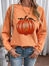 Halloween Sequined Pumpkin Ribbed Round Neck Sweatshirt - Update AvenueHalloweenTrendsi1001007128853861001007128853864e1e1977 - 8248 - 40cf - 96ba - a111cdcb8710 - Max - OriginTangerine