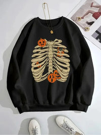 Halloween Skeleton Long Sleeve Sweatshirt - Update AvenueHalloweenTrendsi1001005812531941001005812531942afe962d - 1a6f - 4349 - 9fc4 - 830061919961 - Max - OriginBlack