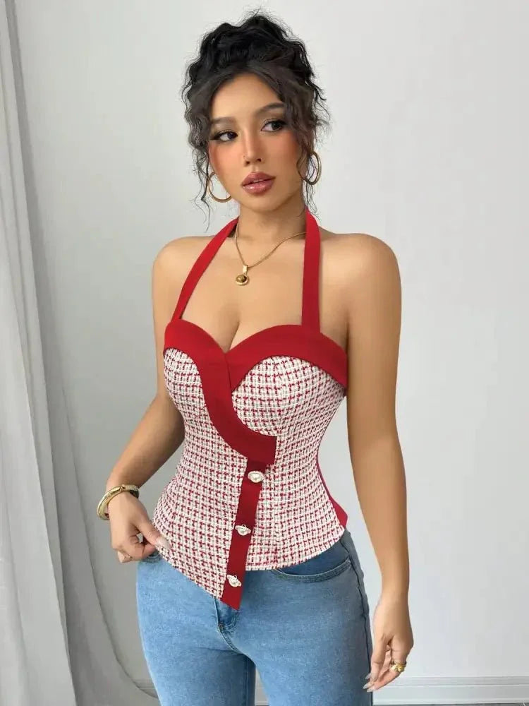 Halter Neck Cami - Update AvenueTrendsi100100414161738100100414161738261c289b - f07e - 46d7 - a83b - f9275f7cf3bf - Max - OriginScarlet